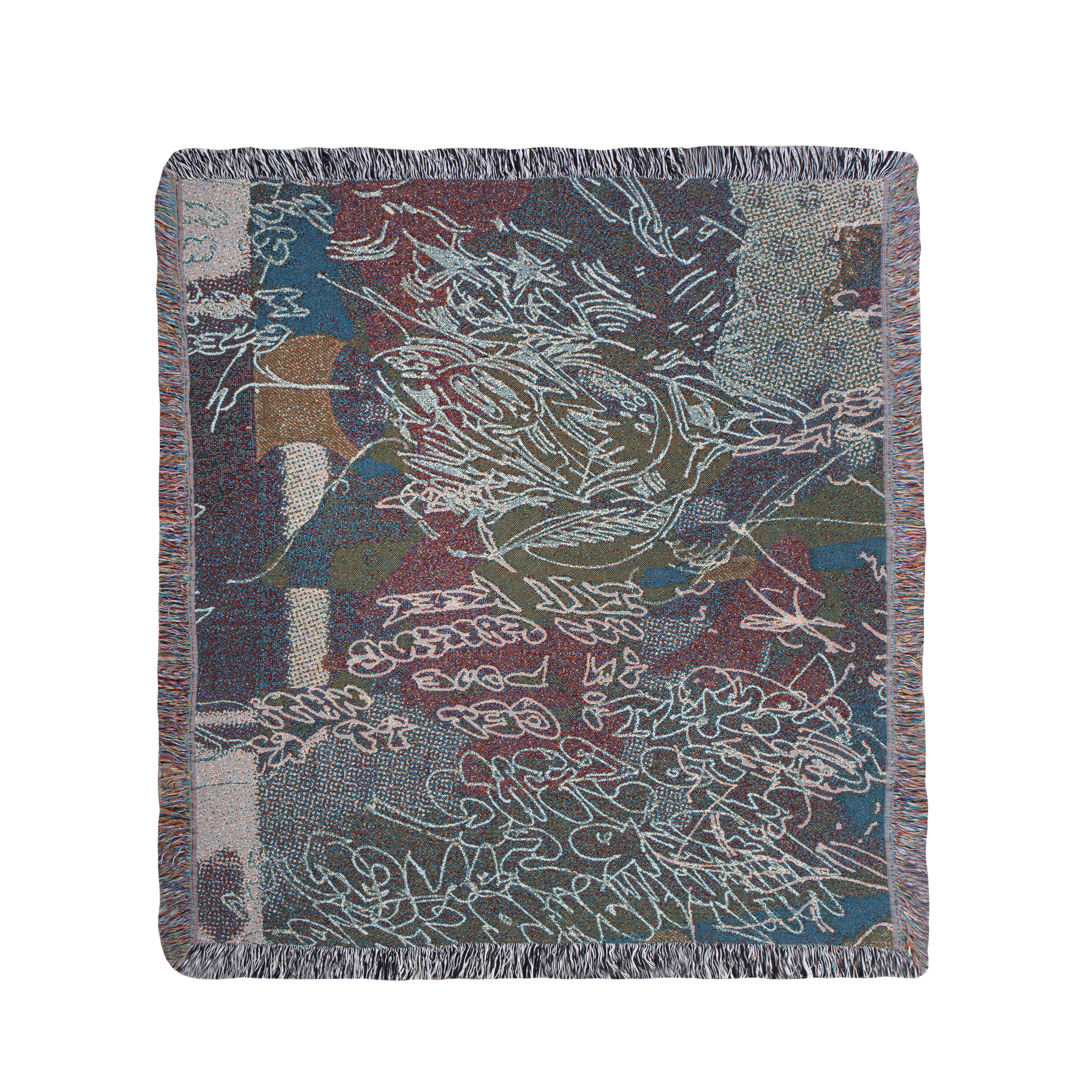 Digital Tapestry Blanket