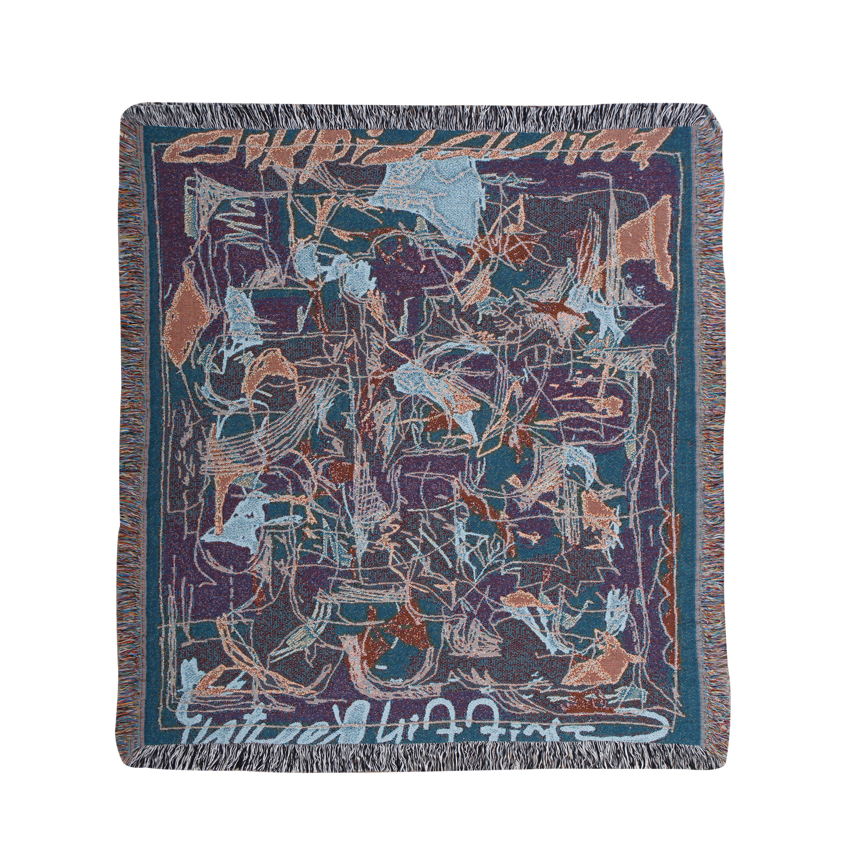 Abstract Tapestry Blanket