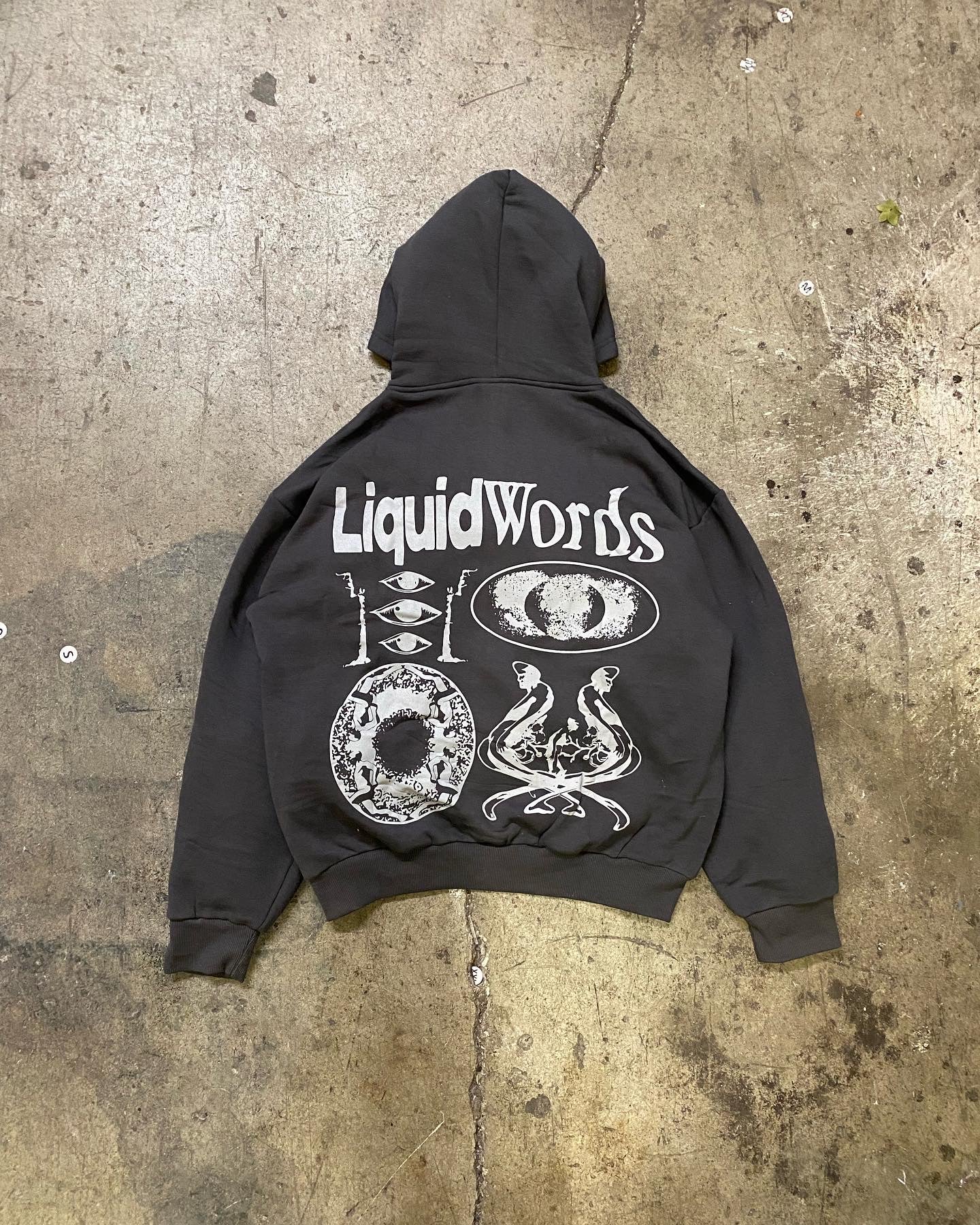 Dark Grey “Transparency” Hoodie