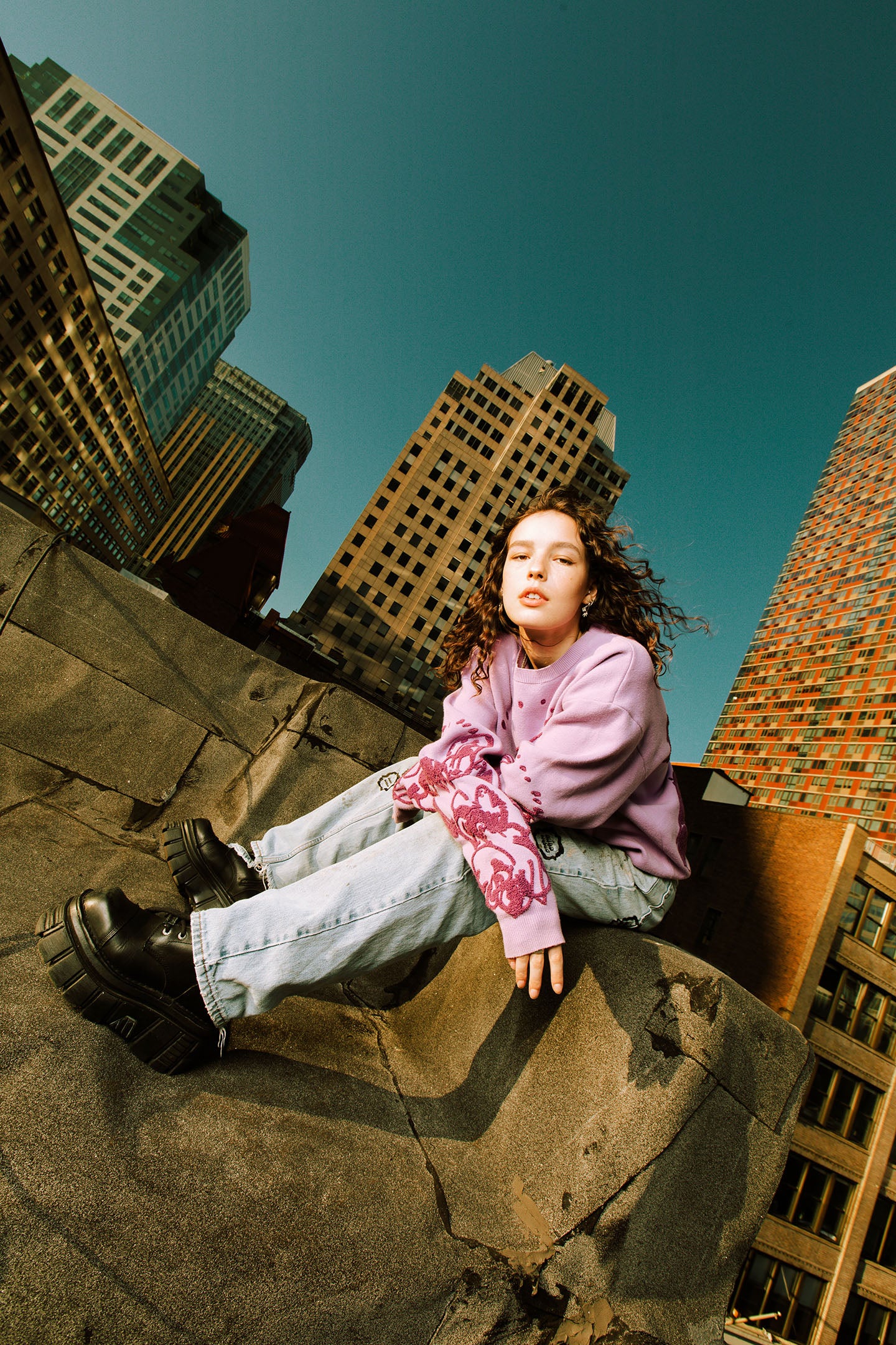 Brain Works Lavender Knit