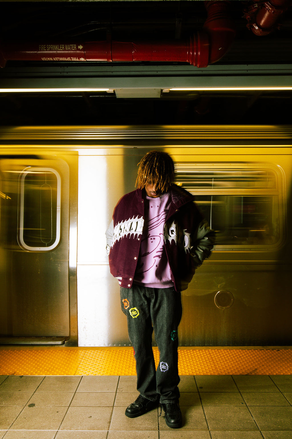 Brain Works Lavender Knit