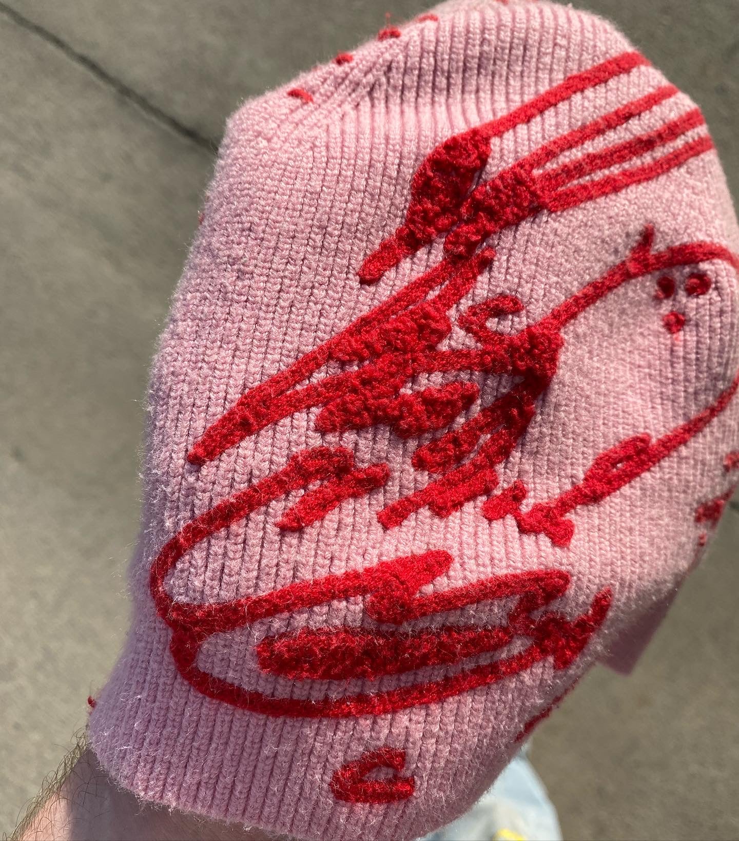 Brain Works Red Beanie