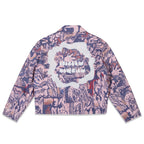 Abstract Denim Jacket