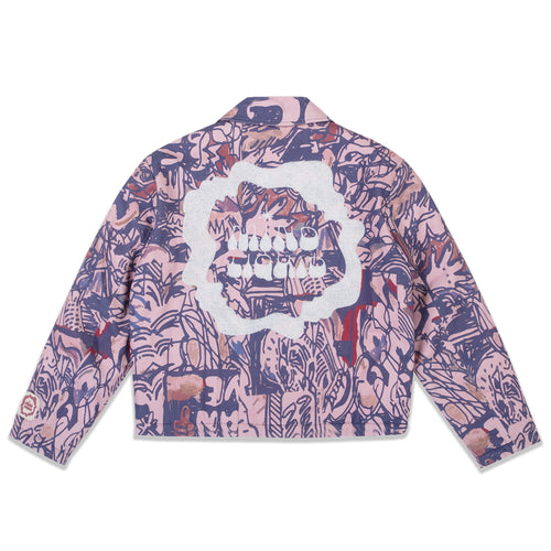 Abstract Denim Jacket