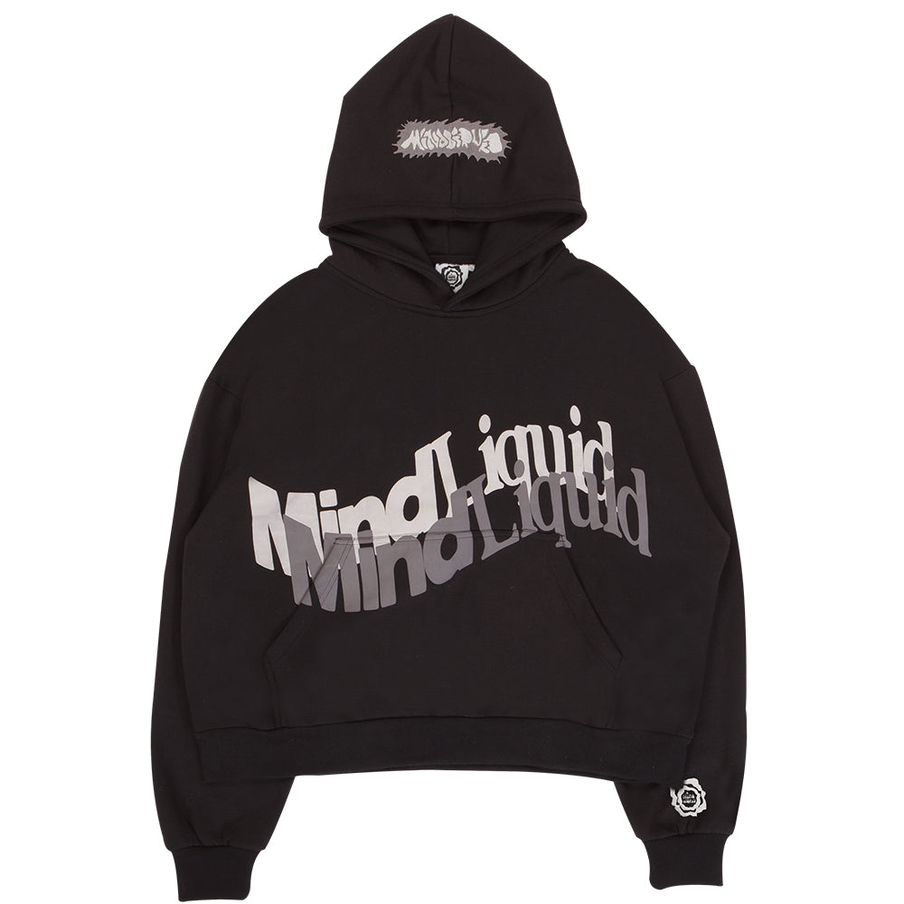 Black “Transparency” Hoodie
