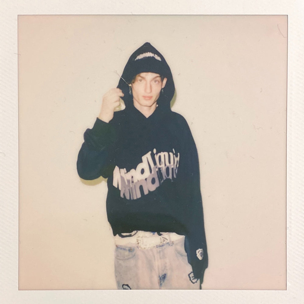 Black “Transparency” Hoodie