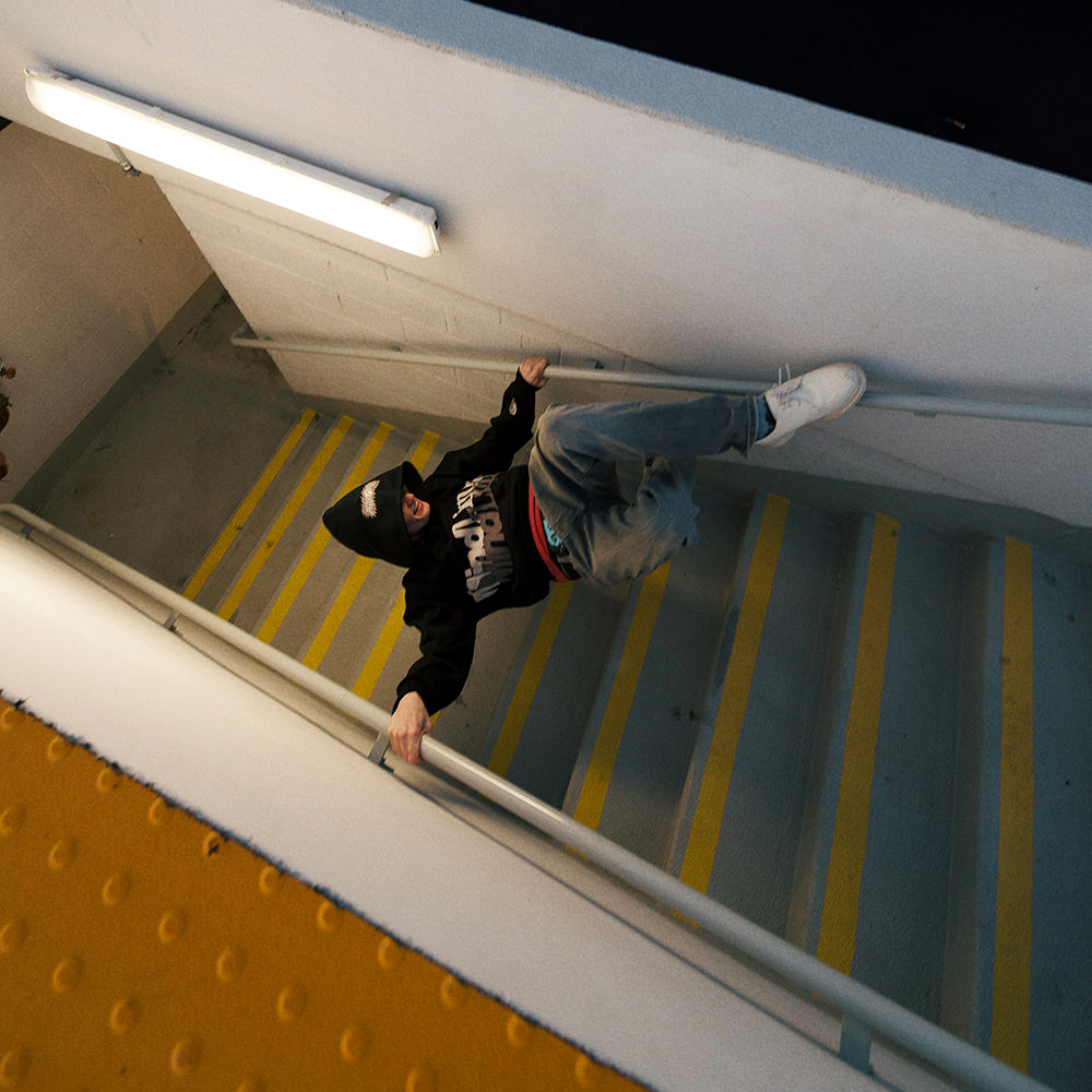 Black “Transparency” Hoodie