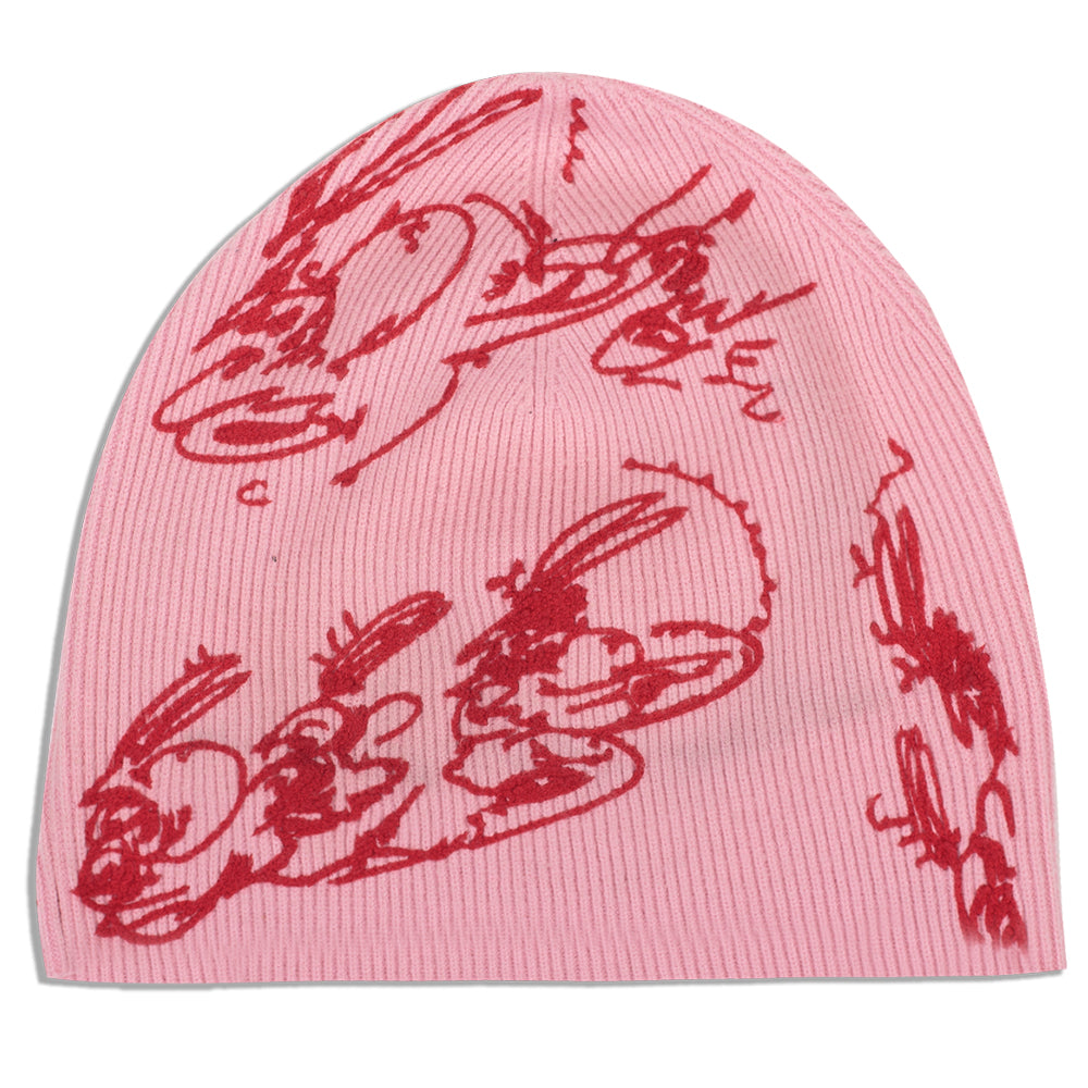 Brain Works Red Beanie