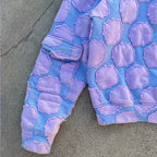 Bubble Gum Patch Work Zip