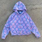 Bubble Gum Patch Work Zip