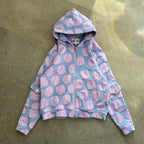 Bubble Gum Patch Work Zip