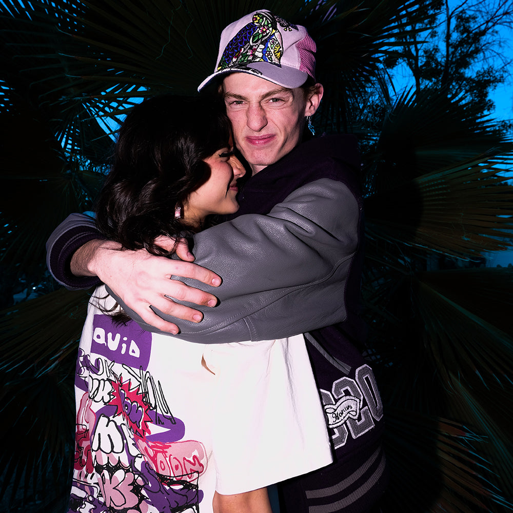 Faces Hoodie (Black)