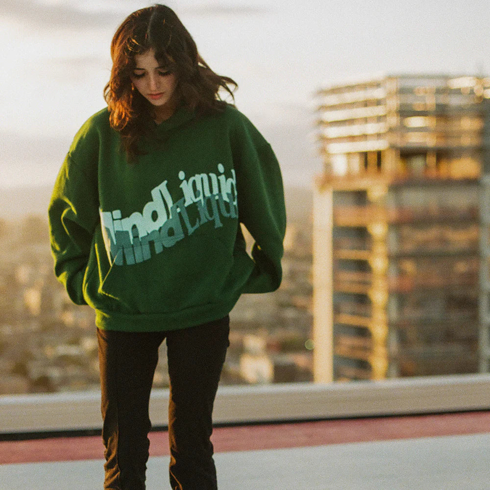 Forest Green “Transparency” Hoodie