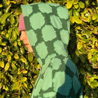 Forest Green Patch Work Zip