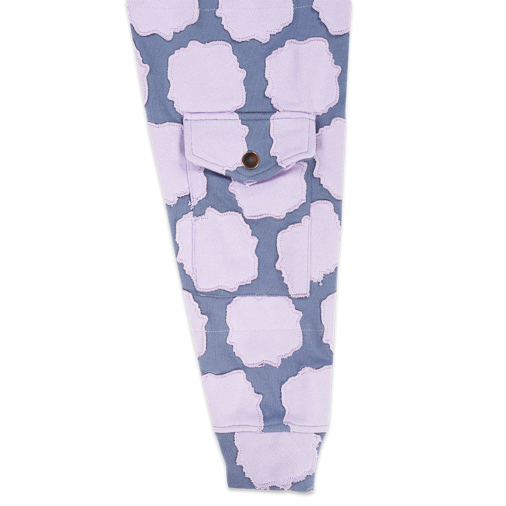 Lavender Shades Patch Work Zip