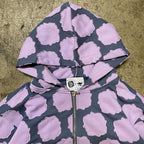 Lavender Shades Patch Work Zip
