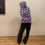 Lavender Shades Patch Work Zip