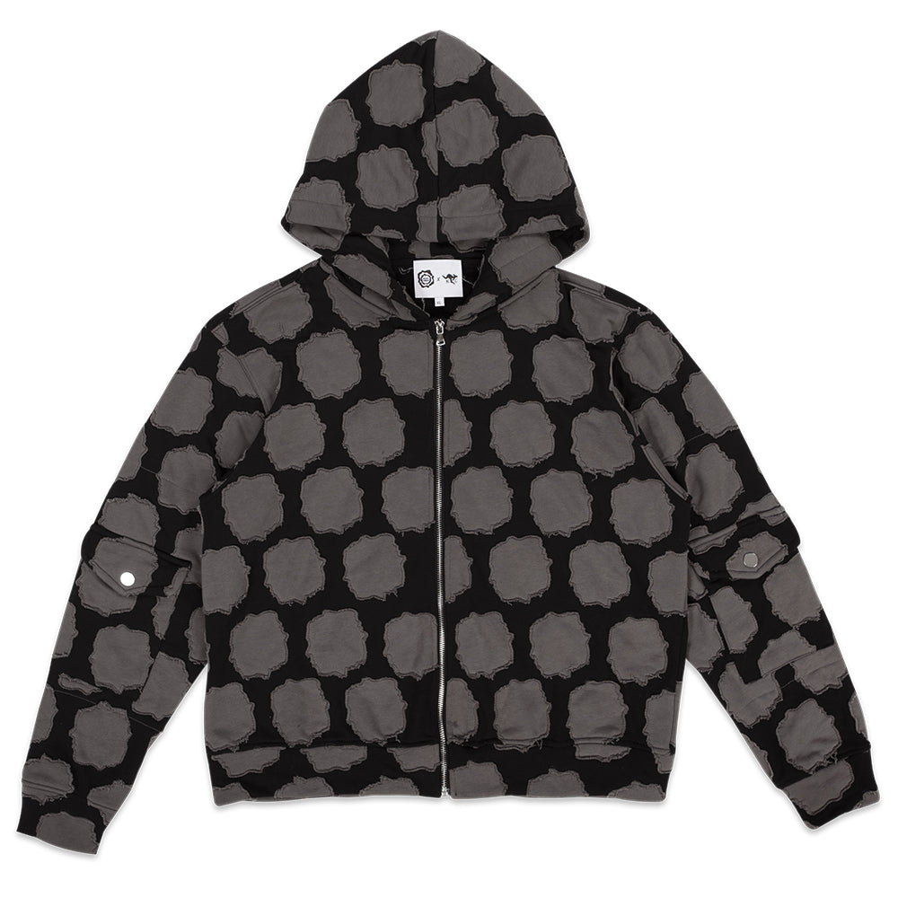 Midnight Patchwork Zip by