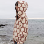 Mocha Patch Work Zip