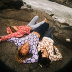 Mocha Patch Work Zip