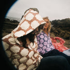 Mocha Patch Work Zip