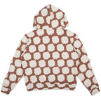 Mocha Patch Work Zip