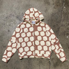 Mocha Patch Work Zip