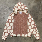 Mocha Patch Work Zip