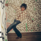 Mocha Patch Work Zip