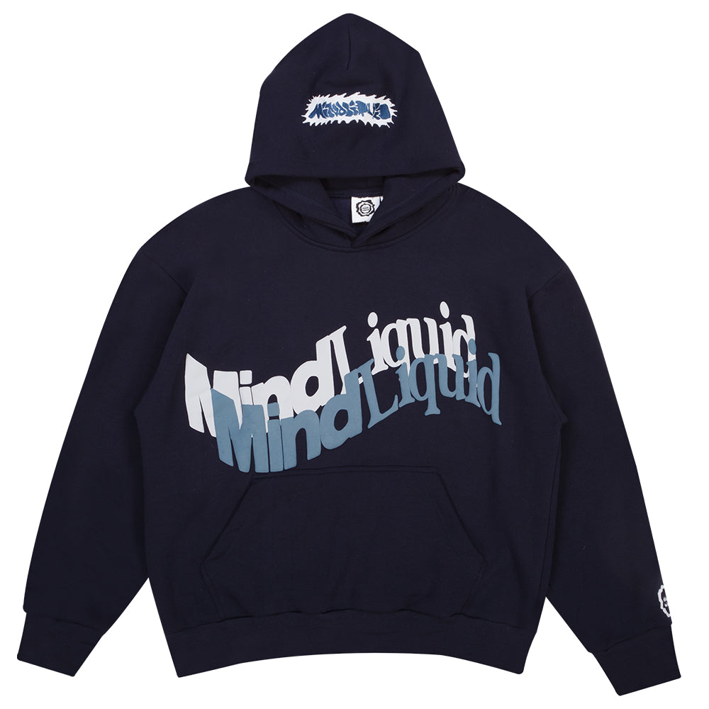 Navy “Transparency” Hoodie