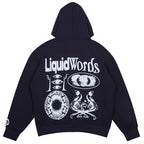 Navy “Transparency” Hoodie