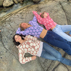 Red Shades Patch Work Zip