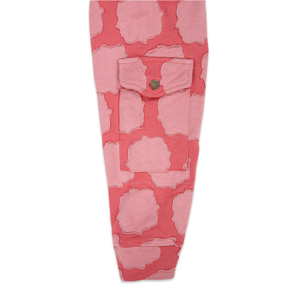 Red Shades Patch Work Zip