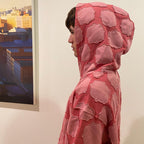 Red Shades Patch Work Zip