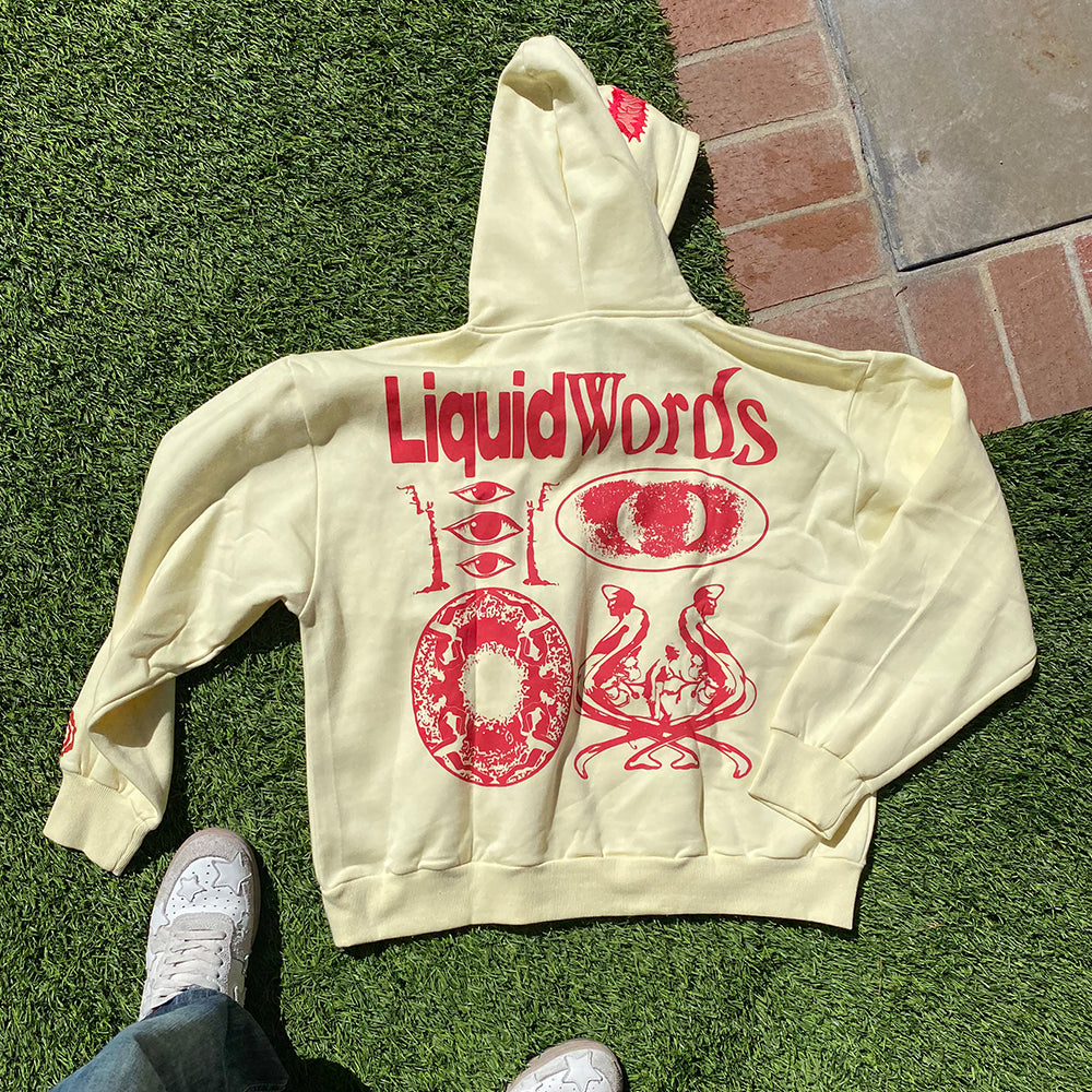 Creme “Transparency” Hoodie