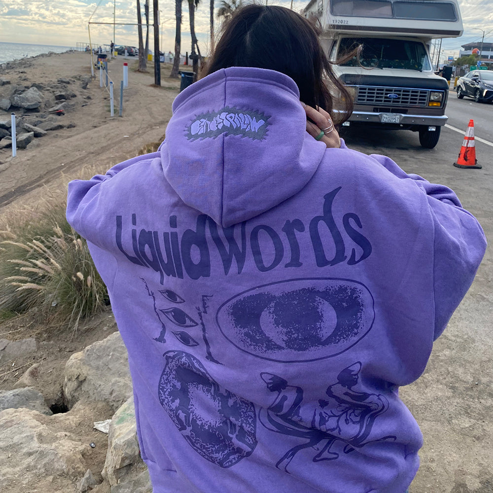 Lavender “Transparency” Hoodie